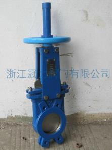 手動刀閘閥操作輕便靈活,很方便的哦！